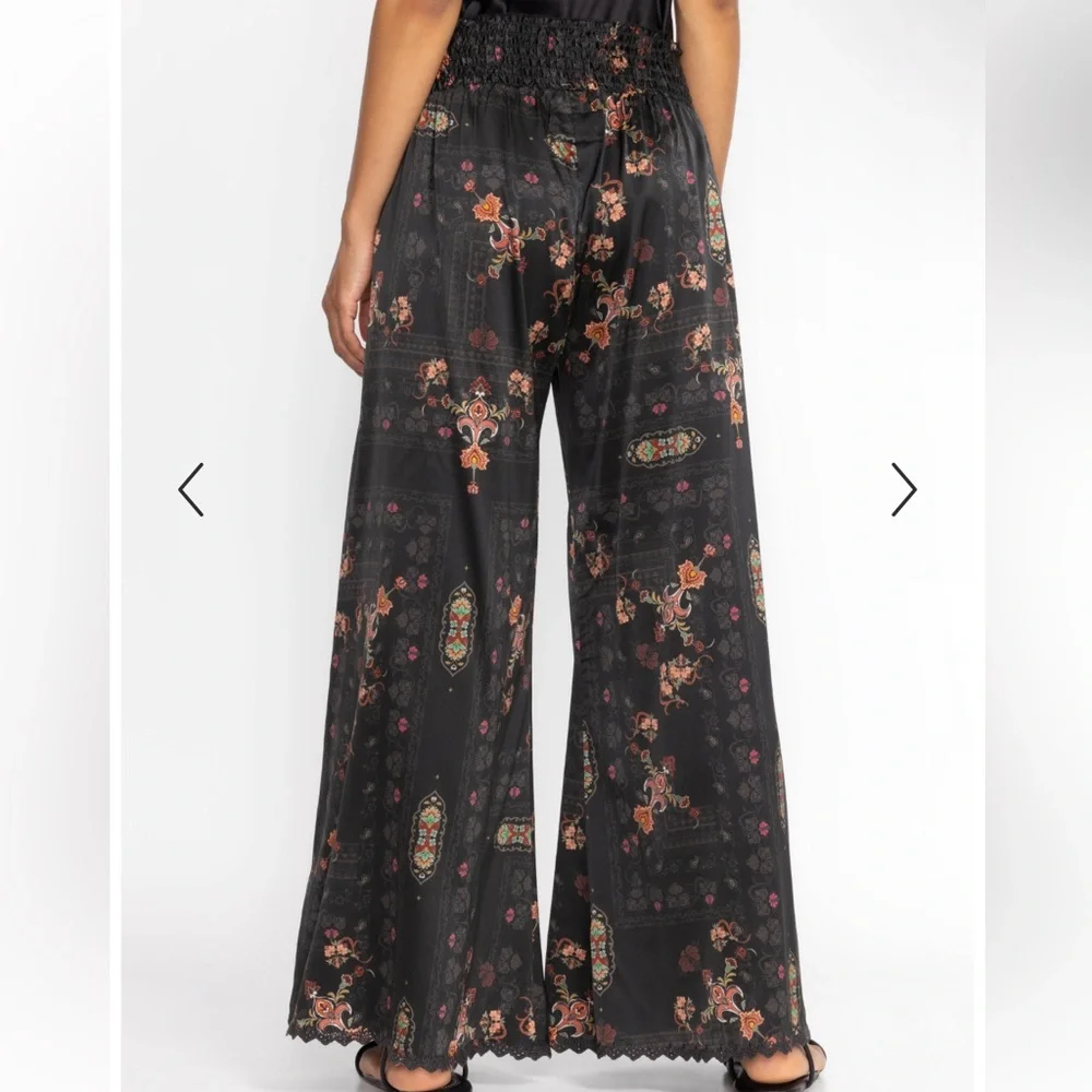 FINAL price Johnny Was Biya Misty Easy Pant Silk Wide Leg Pants FINAL PRICE - Picture 3 of 5